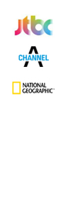 JTBC,channel A, national geographic